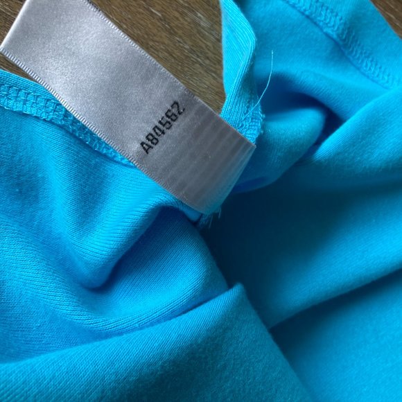 Quacker Factory Aqua XL Pullover Sequence Top - Picture 7 of 10